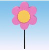 Tenna Tops Purple Daisy Flower Car Antenna Topper / Cute Dashboard Accessory 